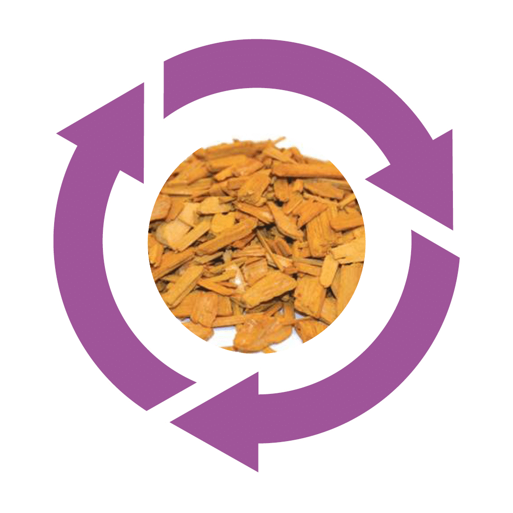 copeaux de bois jaune granudeco